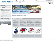 Tablet Screenshot of limpia-piscinas.com